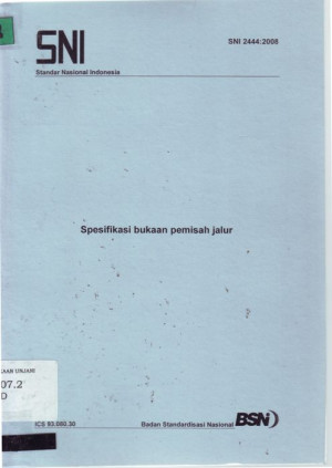 Satu Tahun Genap SNI : Penerapan SNI di sektor Pertanian