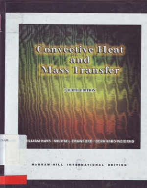 Convective Heat and Mass Transfer
