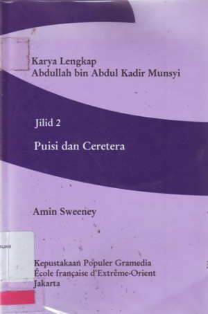 Karya Lengkap Abdullah Bin Abdul Kadir Munsyi, Jilid 2