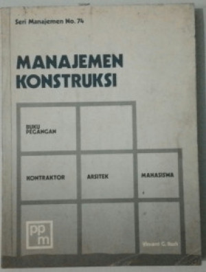 Manajemen Konstruksi