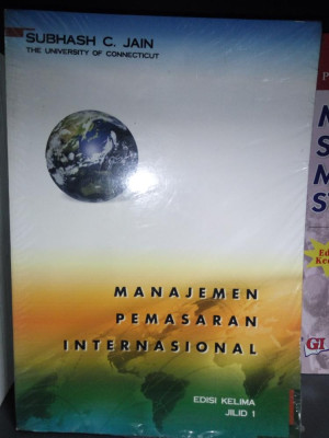 Manajemen pemasaran internasional, Jilid 1