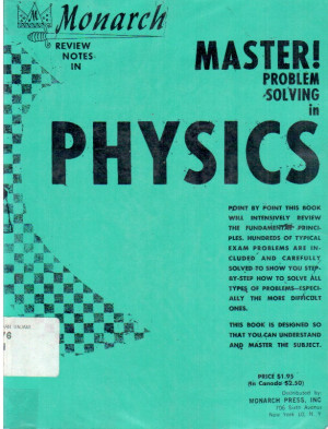 Physics, master problems solving in