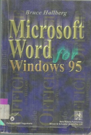 Microsoft Word For Windows 95