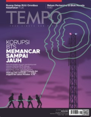 TEMPO:KORUPSI BTS MEMANCAR SAMPAI JAUH