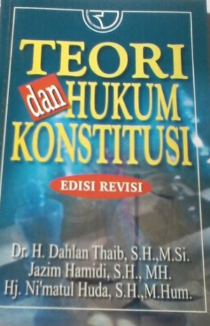 Teori dan Hukum Konstitusi