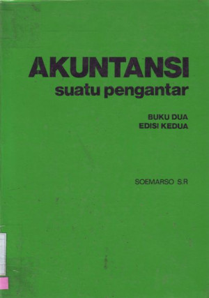 Akuntansi Suatu Pengantar, Buku 2