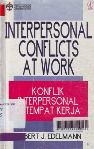 Interpersonal Conflicts at Work