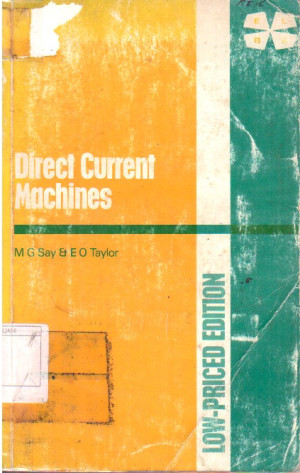 Direct Current Machines