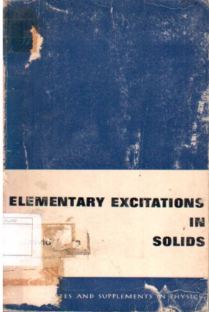 Elementary Excitations in Solid : Lectures on phonons, electrons, and plasmons