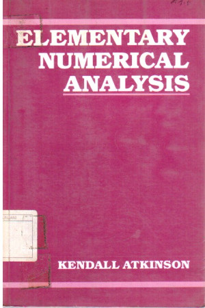 Elementary Numerical Analysis