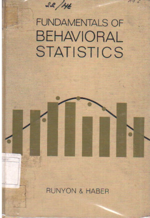 Fundamentals of Behavioral Statistics