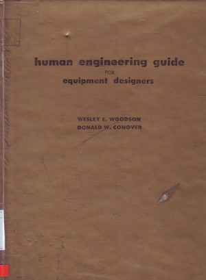 Human Engineering Guide for Equipment Designers