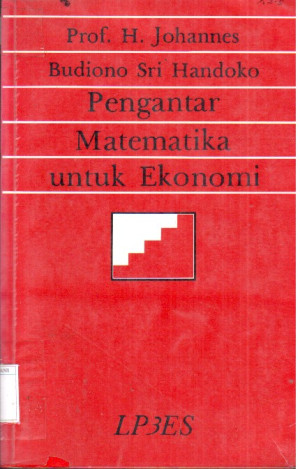 Pengantar Matematika untuk Ekonomi