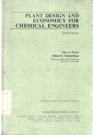 Plant Design and Economics for Chemical Engineers