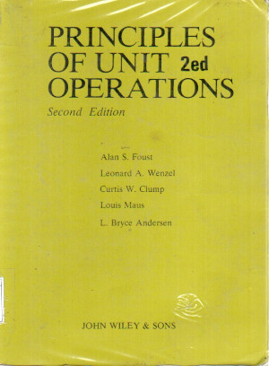 Principles of Unit Operations