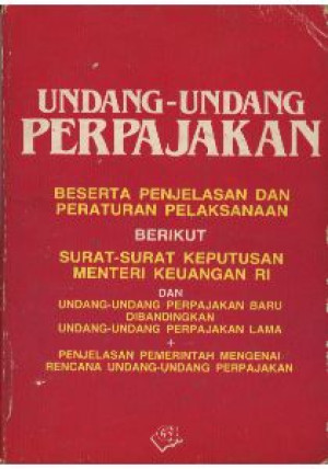 Undang-undang perpajakan