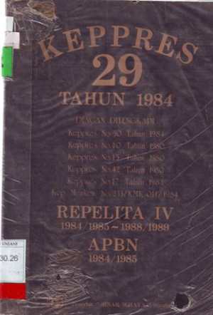 Perspektif pembangunan dan pengembangan bidang repelita VII