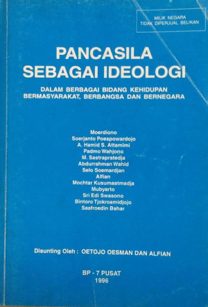 PANCASILA SEBAGAI IDEOLOGI: Dalam  Berbagai Kehidupan Bermasyarakat, Barbangsa dan Bernegara Image of PANCASILA SEBAGAI IDEOLOGI: Dalam  Berbagai Kehidupan Bermasyarakat, Barbangsa dan Bernegara
